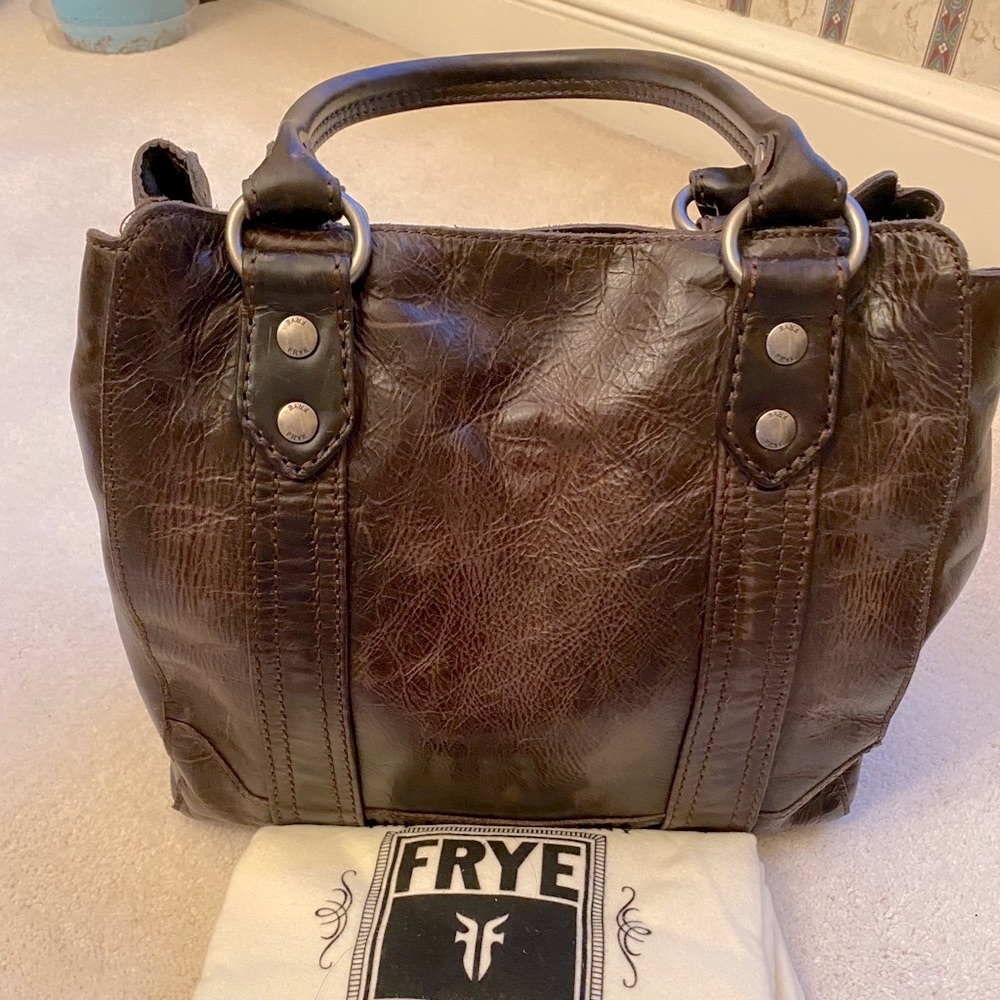 Fry Melissa Tote dark brown